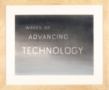 Ed Ruscha, Waves of Advancing Technology