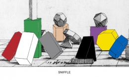John Baldessari, Engravings with Sounds: Sniffle, 2015, Archival inkjet print