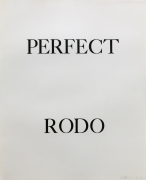 Bruce Nauman Perfect Rodo, 1973 Lithograph (triptych), ed. 50