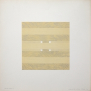 Tony Delap Karnac III, 1972 Lithograph, embossing