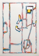 Craig Kauffman  Untitled, State I, 1980  Lithograph, silkscreen
