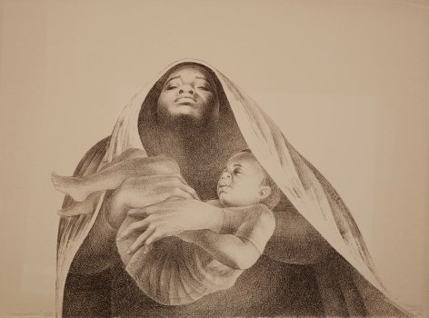 Charles White I Have A Dream, 1976 Lithograph, ed. 25