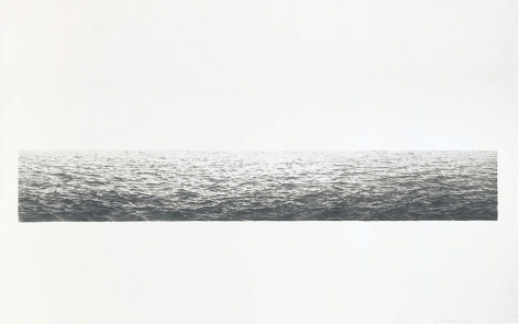 Vija Celmins Untitled (Ocean), 1972 Lithograph
